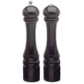 10" Imperial Ebony Pepper Mill/Salt Shaker Set